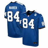 Tyler Warren Indianapolis Colts Youth Alternate 2 Game Jersey Royal - Nike