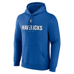 NBA - Dallas Mavericks Center Court Name & Number Custom Hoodie - Blue