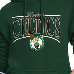 NBA - Boston Celtics Starter Women's Arch Stripe Fleece Hoodie - Kelly Green
