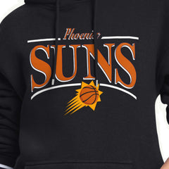NBA - Phoenix Suns Starter Women's Arch Stripe Fleece Hoodie - Black