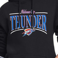 NBA - Oklahoma City Thunder Starter Women's Arch Stripe Fleece Hoodie - Black