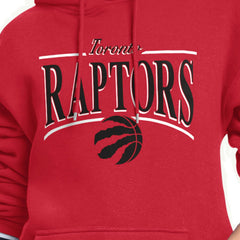 NBA - Toronto Raptors Starter Women's Arch Stripe Fleece Hoodie - Red