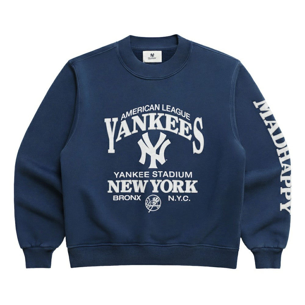 New York Yankees Madhappy Unisex High Rib Sweatshirt Near Me