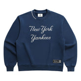 New York Yankees Madhappy Unisex Script Fleece Sweatshirt On Sale