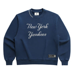 New York Yankees Madhappy Unisex Script Fleece Sweatshirt On Sale