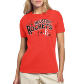 NBA - Houston Rockets Starter Women's Fireworks T-Shirt - Red