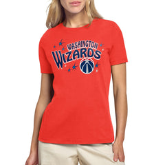 NBA - Washington Wizards Starter Women's Fireworks T-Shirt - Red