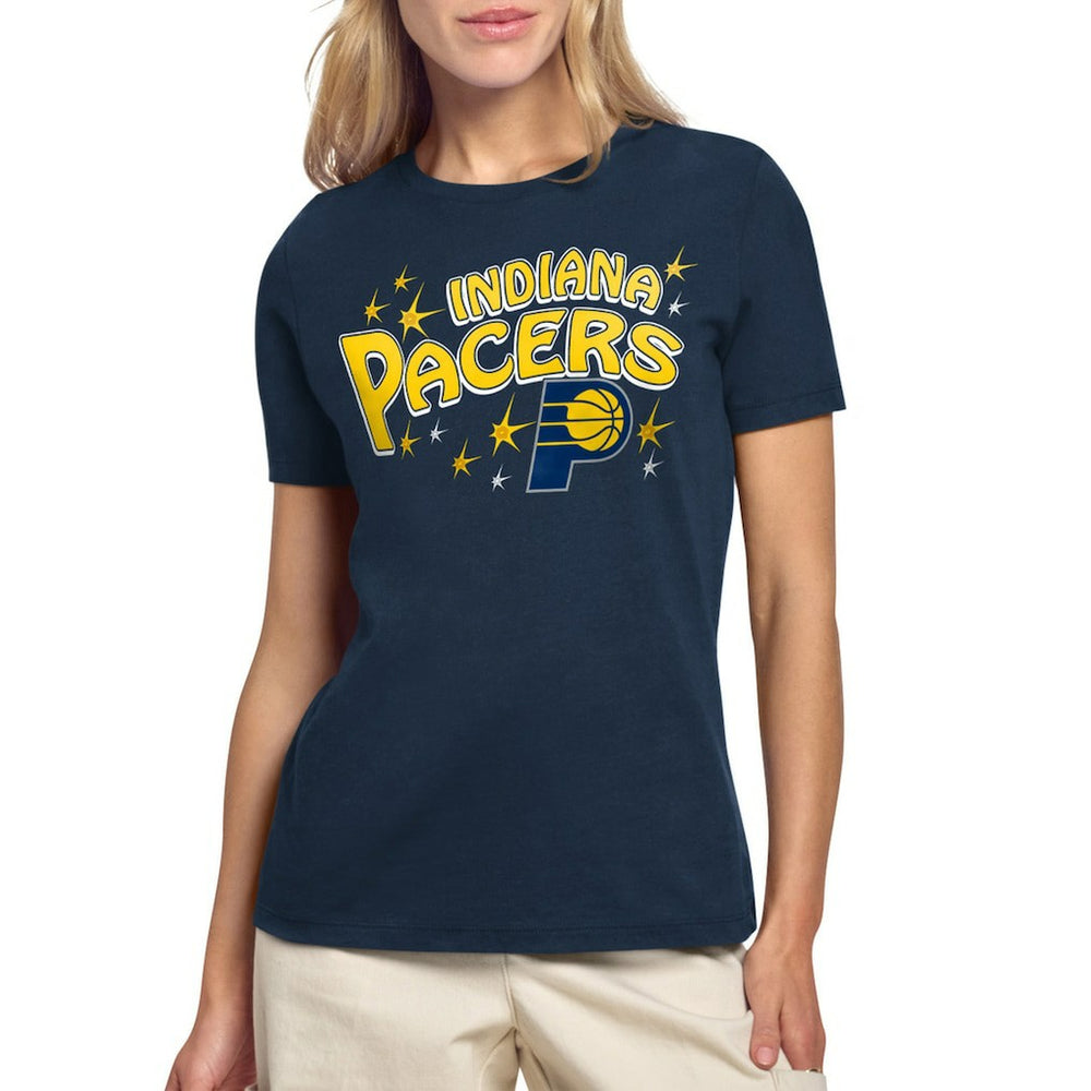 NBA - Indiana Pacers Starter Women's Fireworks T-Shirt - Navy