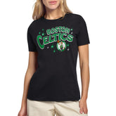 NBA - Boston Celtics Starter Women's Fireworks T-Shirt - Black
