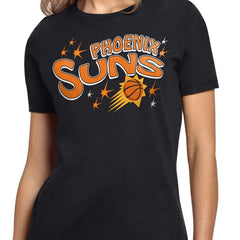 NBA - Phoenix Suns Starter Women's Fireworks T-Shirt - Black