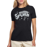 NBA - San Antonio Spurs Starter Women's Fireworks T-Shirt - Black