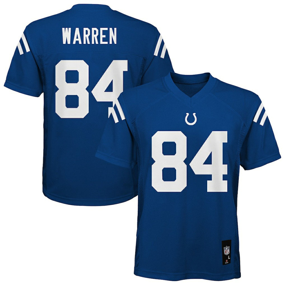 Tyler Warren Indianapolis Colts Outerstuff Youth Replica Player Jersey Royal - NFL