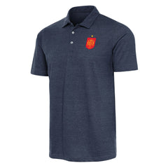 Spain National Team Antigua Peak Polo - Heather Navy