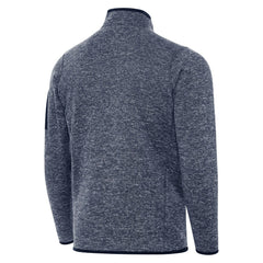 Spain National Team Antigua Elevate Quarter-Zip Pullover - Heather Navy
