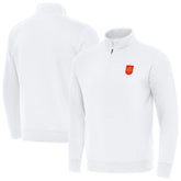 Spain National Team Antigua Landslide Quarter-Zip Pullover - White