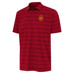 Spain National Team Antigua Channel Polo - Red