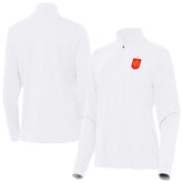 Spain National Team Antigua Women's Quarter-Zip Pullover - White