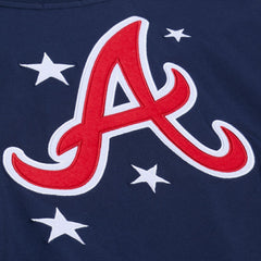 Atlanta Braves Mitchell & Ness Women's Pep Rally Cropped Boxy T-Shirt Online