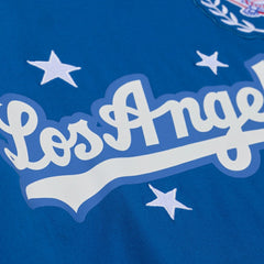 Los Angeles Dodgers Mitchell & Ness Women's Pep Rally Cropped Boxy T-Shirt Near Me