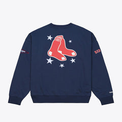 Boston Red Sox Mitchell & Ness Women's Pep Rally Sweatshirt Near Me