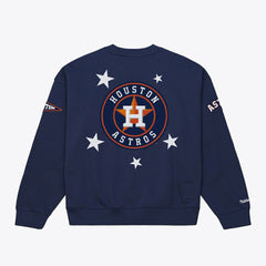 Houston Astros Mitchell & Ness Women's Pep Rally Sweatshirt Clearance