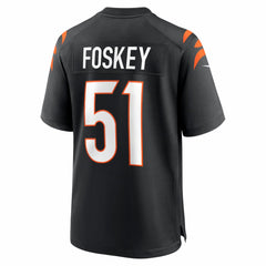 Isaiah Foskey Cincinnati Bengals Team Game Jersey Black - Nike