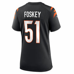 Isaiah Foskey Cincinnati Bengals Women's Team Game Jersey Black - Nike