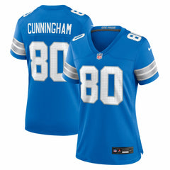 Malik Cunningham Detroit Lions Women's Team Game Jersey Blue - Nike