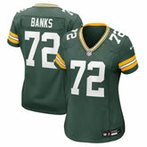 Brant Banks Green Bay Packers Women's Team Game Jersey Green - Nike