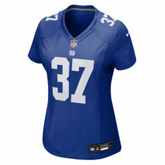 Younghoe Koo New York Giants Women's Team Game Jersey Royal - Nike