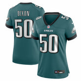 Lance Dixon Philadelphia Eagles Women's Team Game Jersey Midnight Green - Nike