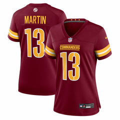 Tay Martin Washington Commanders Women's Team Game Jersey Burgundy - Nike
