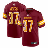 Car'lin Vigers Washington Commanders Team Game Jersey Burgundy - Nike