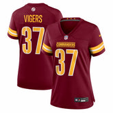 Car'lin Vigers Washington Commanders Women's Team Game Jersey Burgundy - Nike