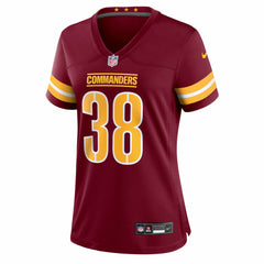 Chase Edmonds Washington Commanders Women's Team Game Jersey Burgundy - Nike