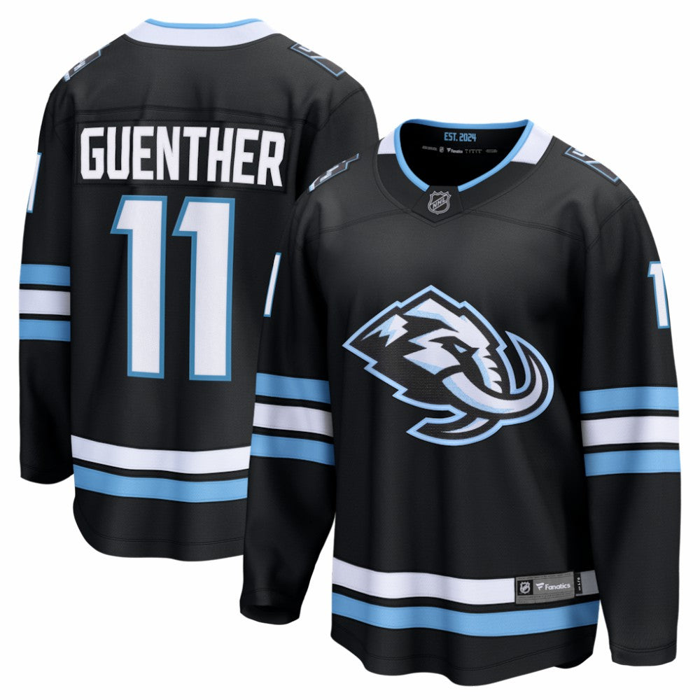 Dylan Guenther Utah Mammoth - Fanatics Home Breakaway Player Jersey Black