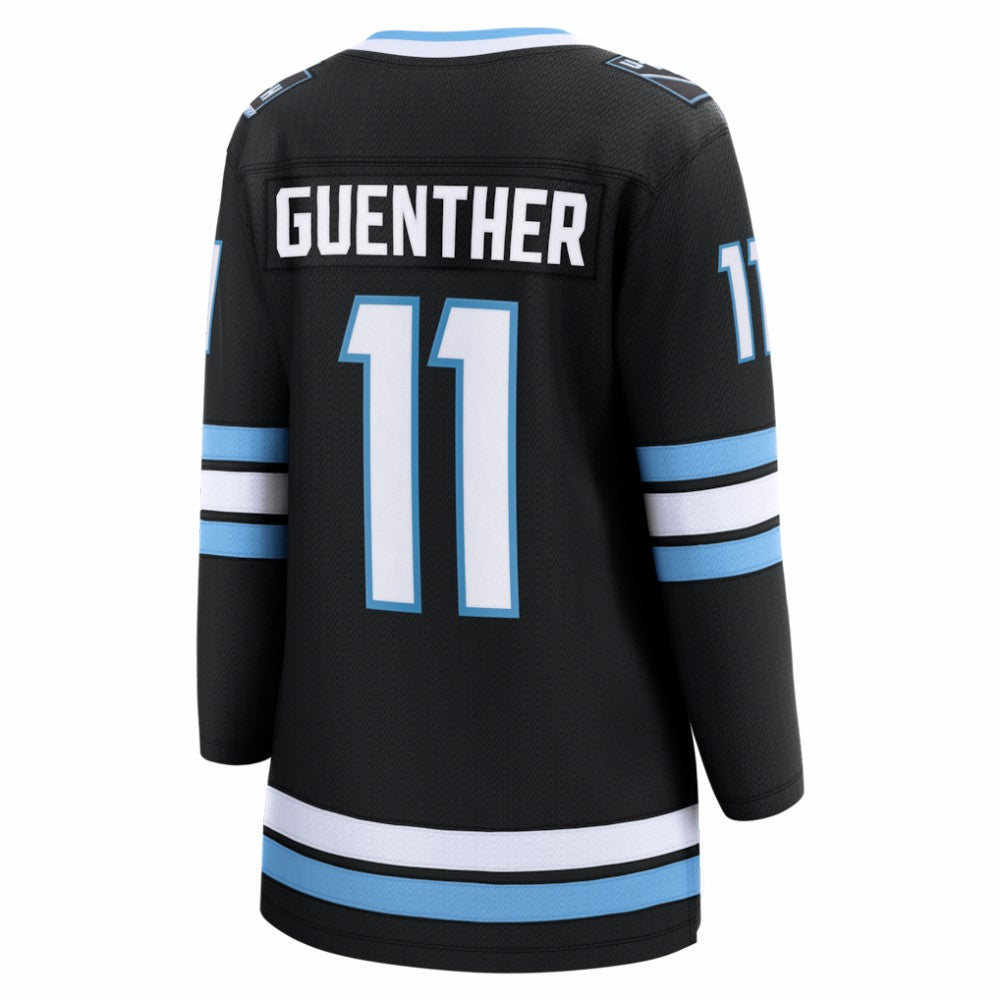 Dylan Guenther Utah Mammoth Fanatics Women's Home Breakaway Player Jersey - Black | NHL Jerseys
