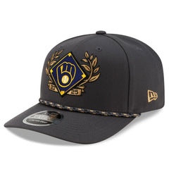 Milwaukee Brewers New Era 2025 National League Division Series Champions 9SEVENTY Adjustable Hat for sale