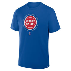 Fanatics - Cade Cunningham Detroit Pistons In The Paint Name & Number T-Shirt - Blue