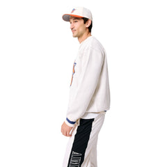 NBA - New York Knicks Terez Unisex Oversized Sweater - Cream
