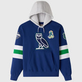 Vancouver Canucks - OVO x NHL Fleece Hoodie Blue