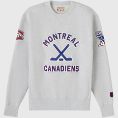 Montreal Canadiens - OVO x NHL Fleece Sweatshirt Heather Gray