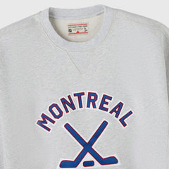 Montreal Canadiens - OVO x NHL Fleece Sweatshirt Heather Gray