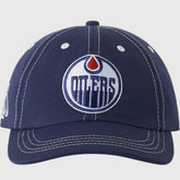 Edmonton Oilers - OVO x NHL Adjustable Sport Hat Navy