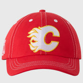 Calgary Flames - OVO x NHL Adjustable Sport Hat Red