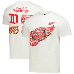 Detroit Red Wings - Starter Logo Collage T-Shirt White