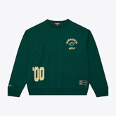 Minnesota Wild - Mitchell & Ness Women's Crewneck Sweatshirt Green