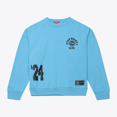 Utah Mammoth - Mitchell & Ness Women's Crewneck Sweatshirt Blue