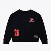 Carolina Hurricanes - Mitchell & Ness Women's Crewneck Sweatshirt Black