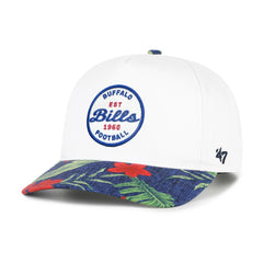 Buffalo Bills '47 Beach Side Hitch Adjustable Hat White/Royal - 47 brand